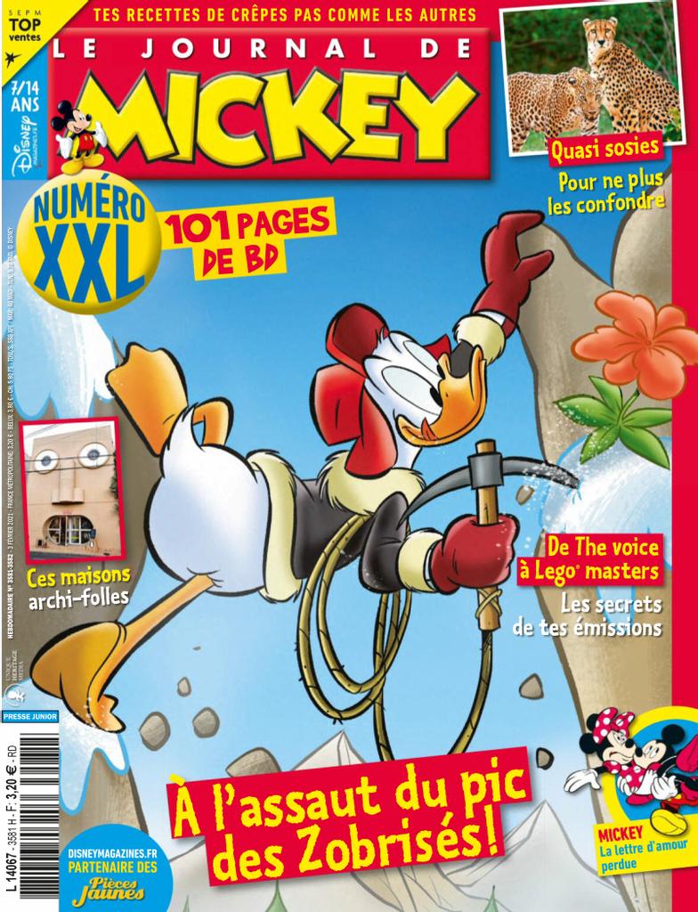 Get best offers of Le Journal de Mickey From MagazineCafeStore