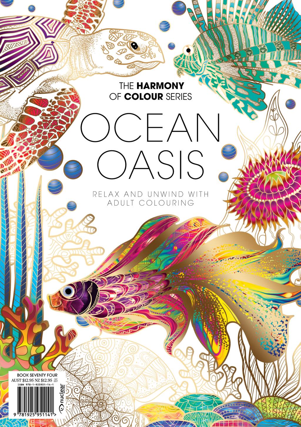 Colouring Book: Ocean Oasis