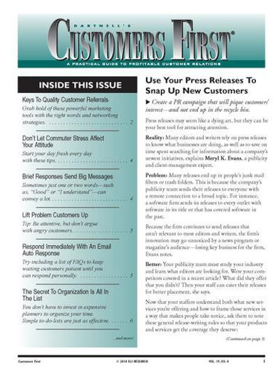 customer first magazine