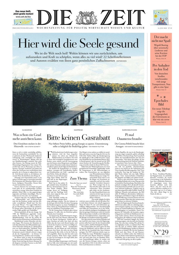 Buy Die Zeit (Germany) Magazine USA NYC
