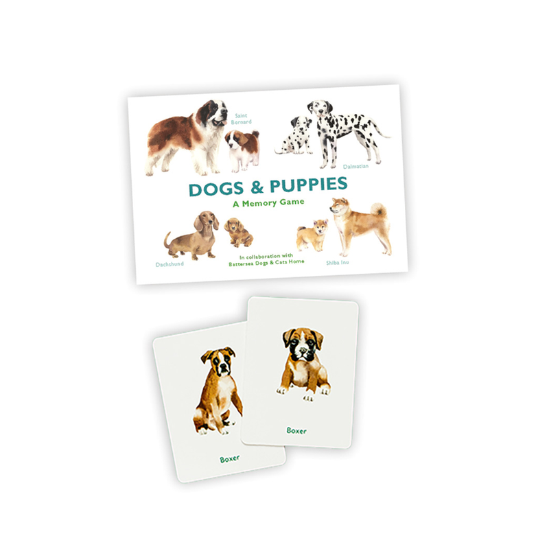 Dogs & Puppies A Memory Game