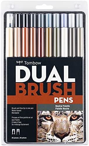 Tombow - Dual Brush Pen: Art Makers Neutral Palette
