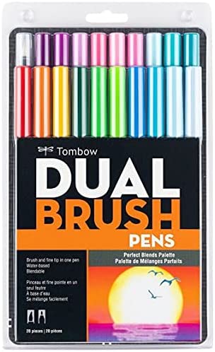 Tombow - Dual Brush Pen: Art Markers Perfect Blends