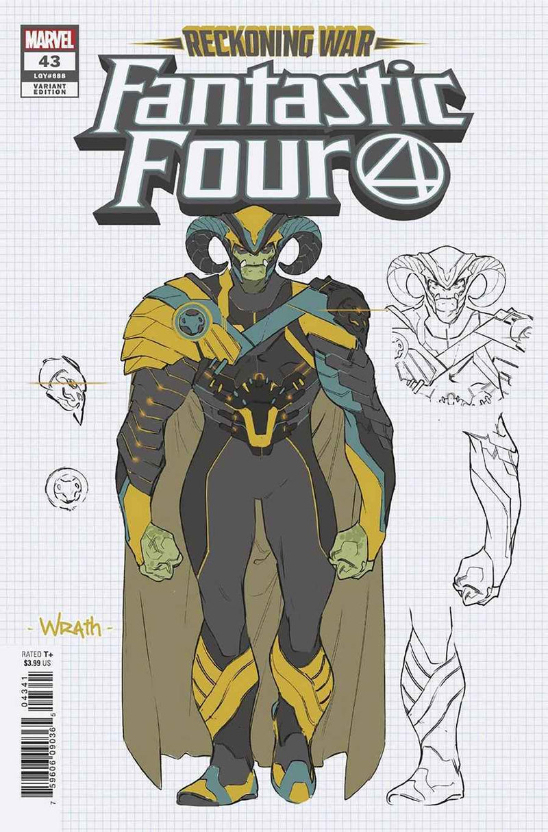 fantastic four magazine issue 43