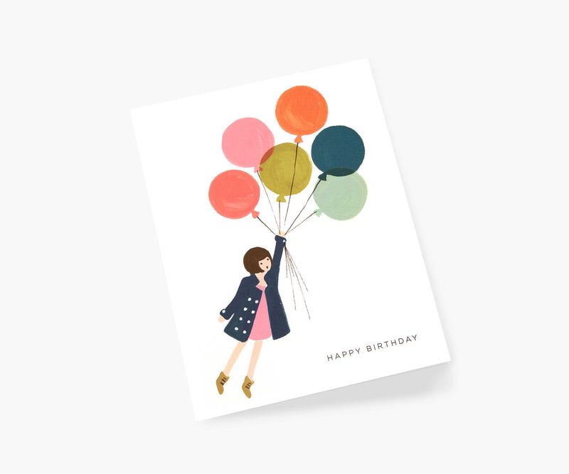Fly Away Birthday Card