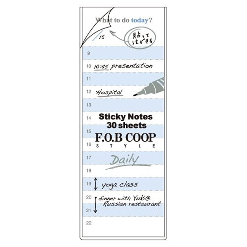 Fob Coop Sticky Notes 30 Sheets Daily