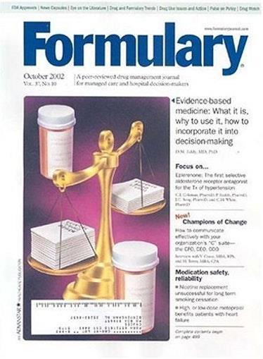 formulary magazine october 2002