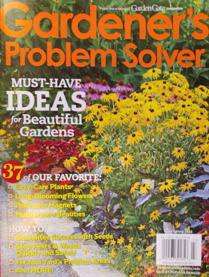gardeners problem solver magazine spring 2022