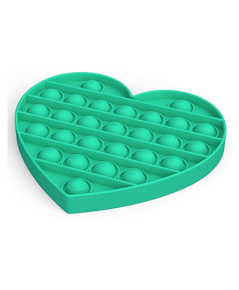 Heart Green  Pop It