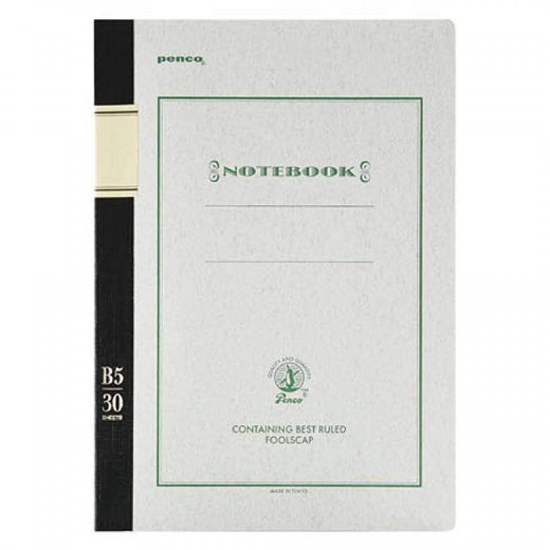 Foolscap Notebook B5-Green