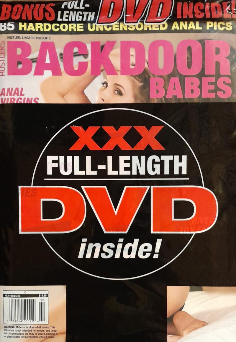 Hustler Backdoor Babes Magazine