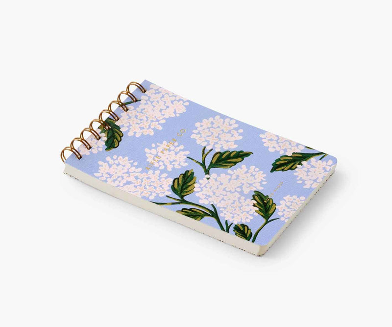 Hydrangea Small Top Spiral Notebook