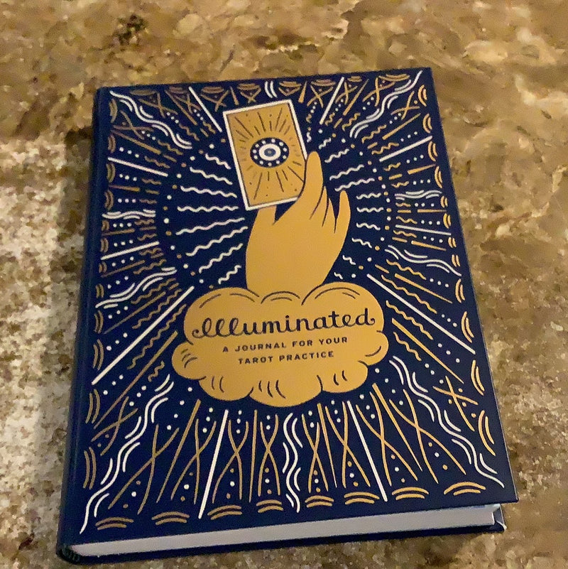 Illuminated a journal for your tarot practice