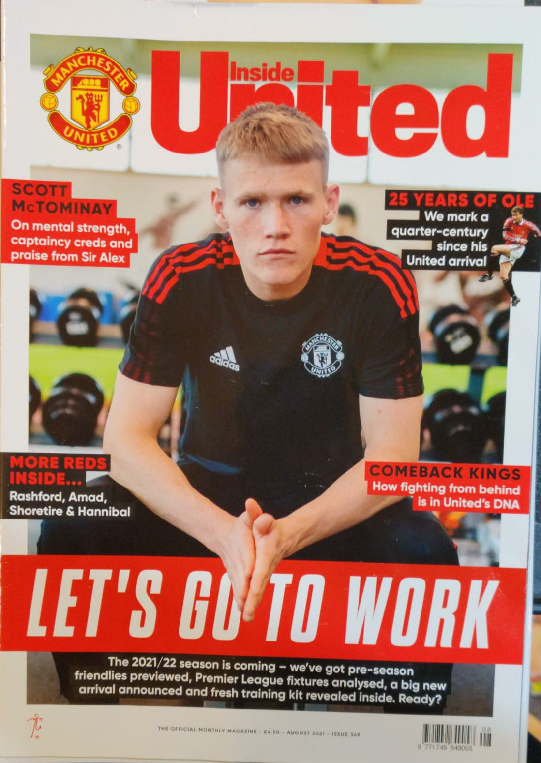 Mu Magazine Inside Manchester United Magazine