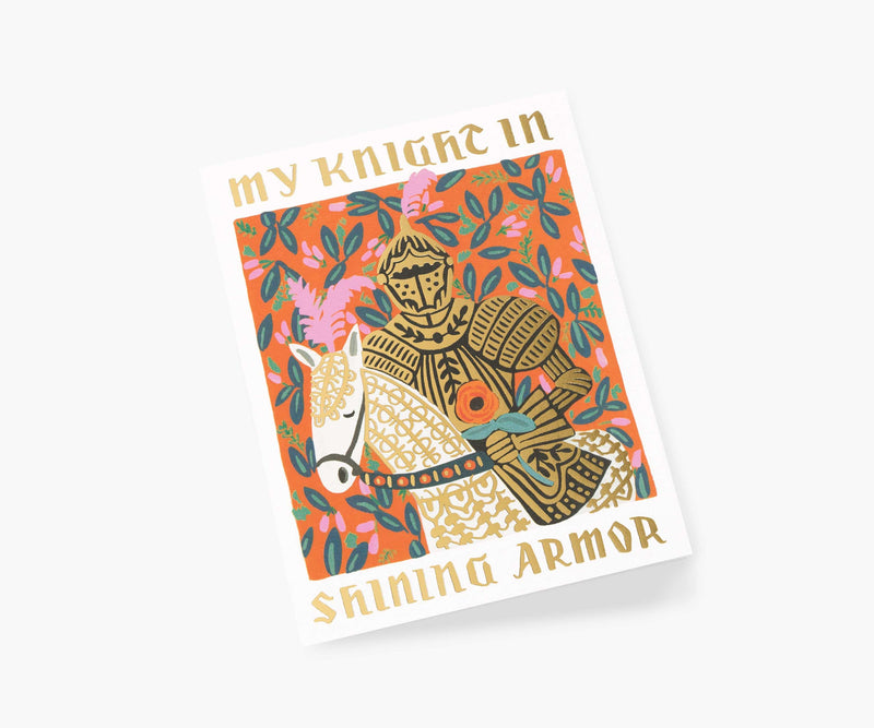 Knight In Shining Armor Card