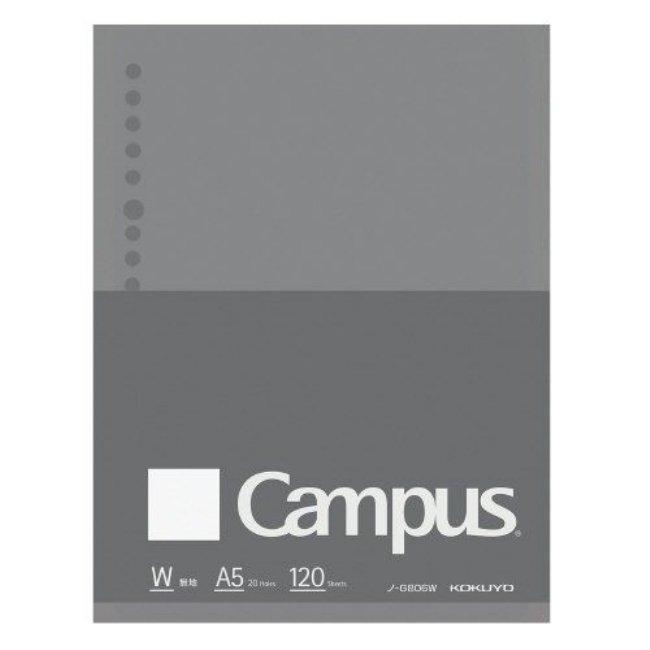 Kokuyo Campus Loose Leaf Paper Biz A5 Blank 120 Sheets