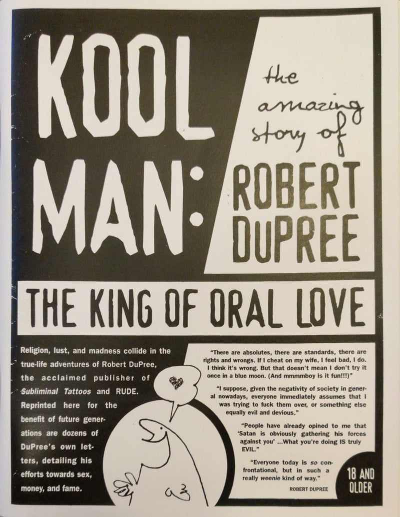 Kool Man: The King Of Oral Love Magazine