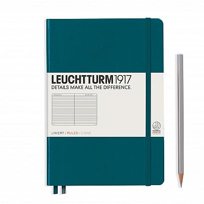 Notebook Medium (A5) , Hardcover, Pacific Green