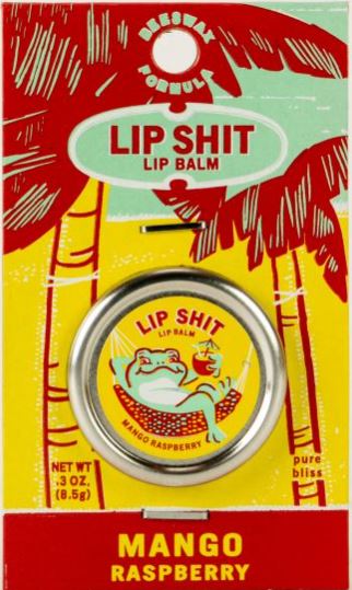 Lip Shit Lip Balm-Mango Raspberry