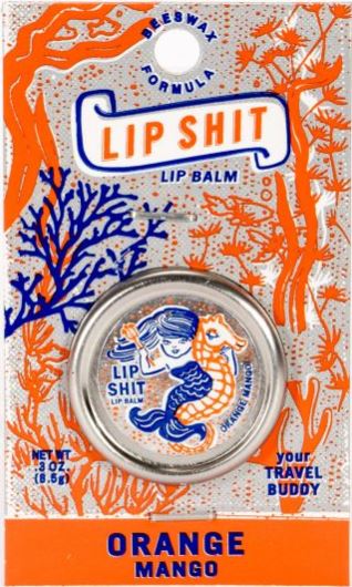 Lip Shit Lip Balm-Orange Mango