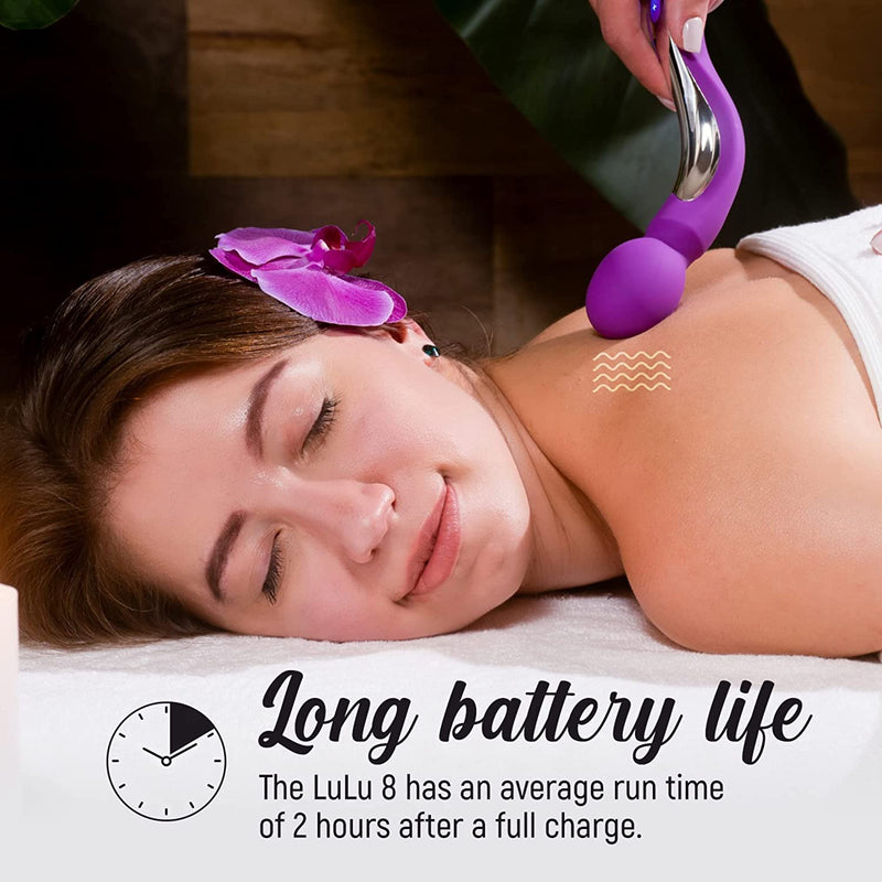 Purple Lulu 8+ Handheld Electric Personal Massager