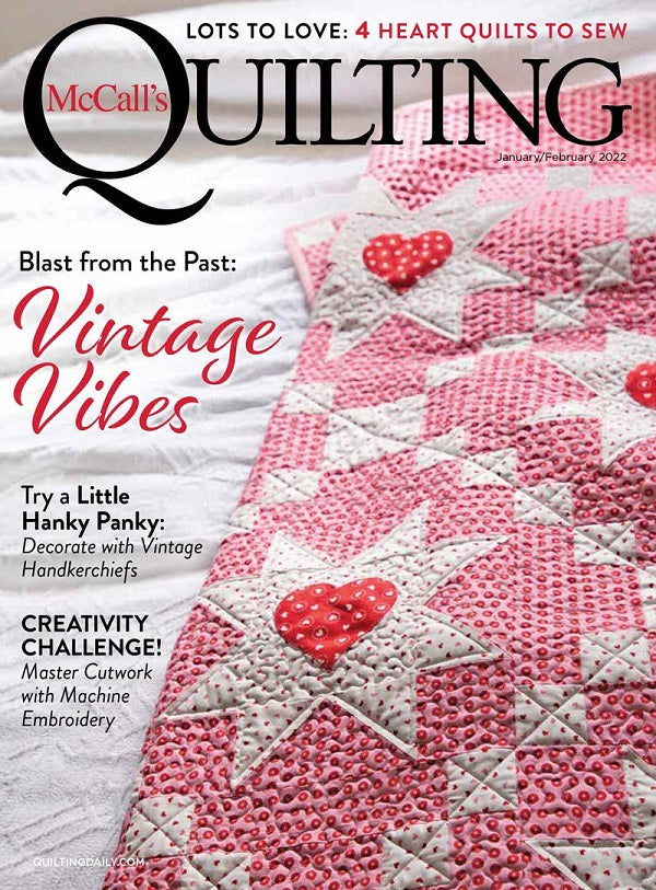 Buy McCall s Quick Quilts magazine Subscription USA
