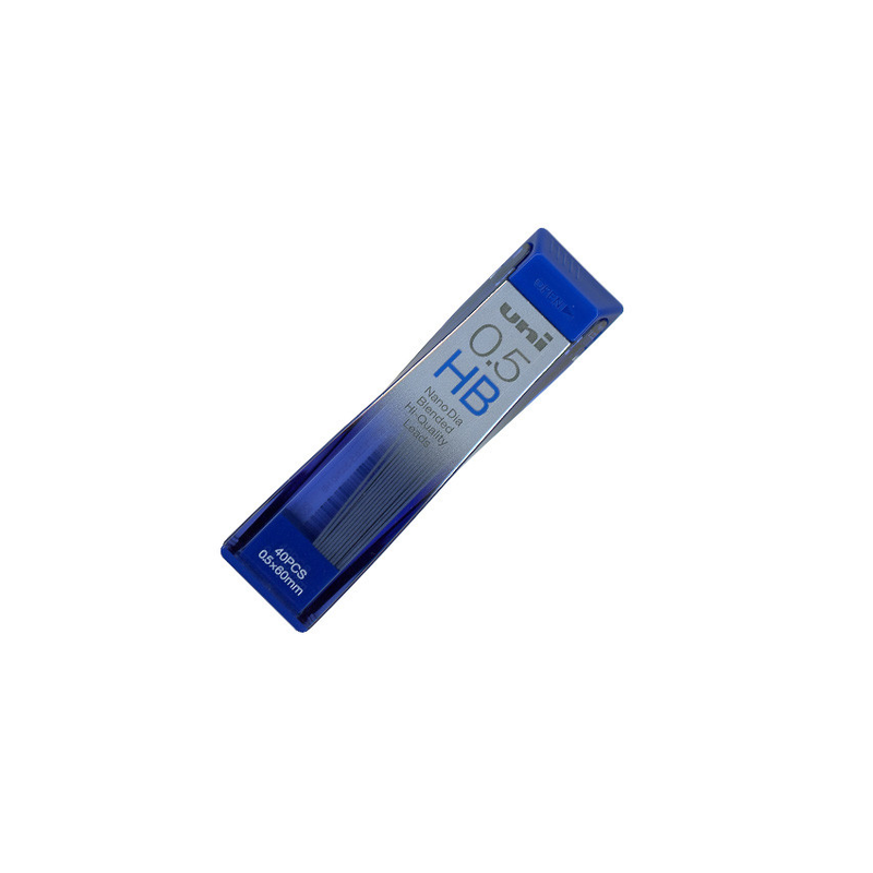 Mechanical Pencil Refill Uni Nanodia 0.5Mm Hb
