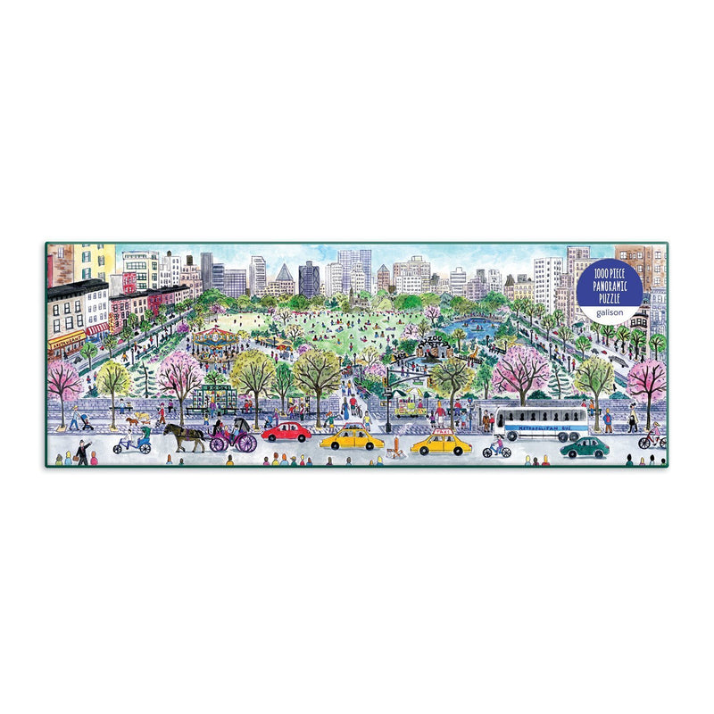 Michael Storrings Cityscape 1000 Piece Panoramic Jigsaw Puzzle