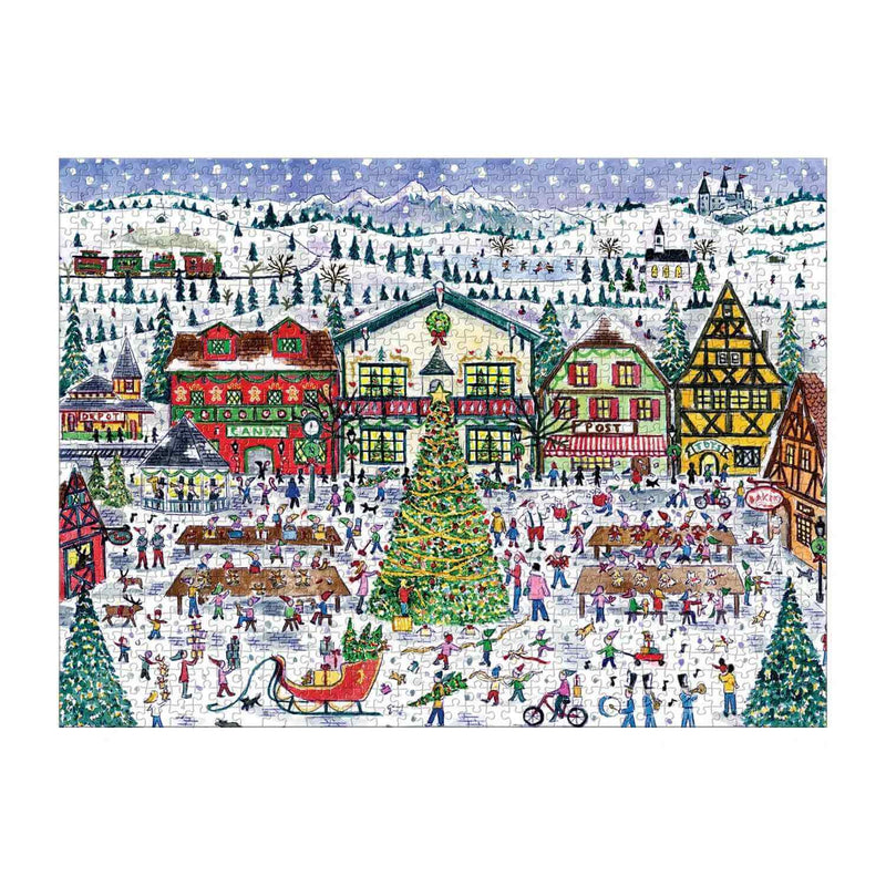 Santa's Village 1000 Piece Puzzle