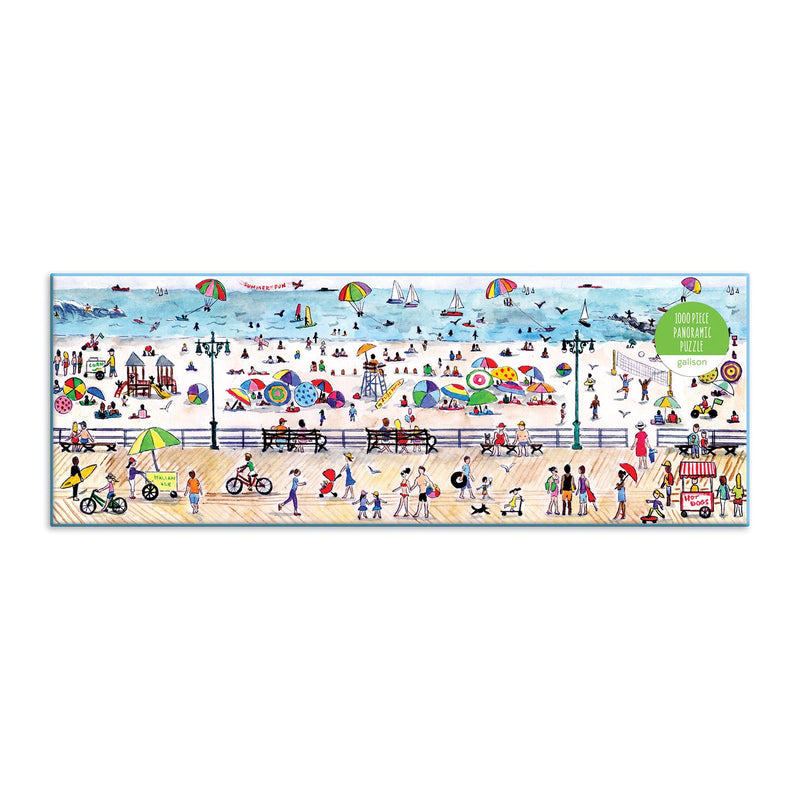 Michael Storrings Springtime at the Library 500 Piece Double-Sided Puzzle