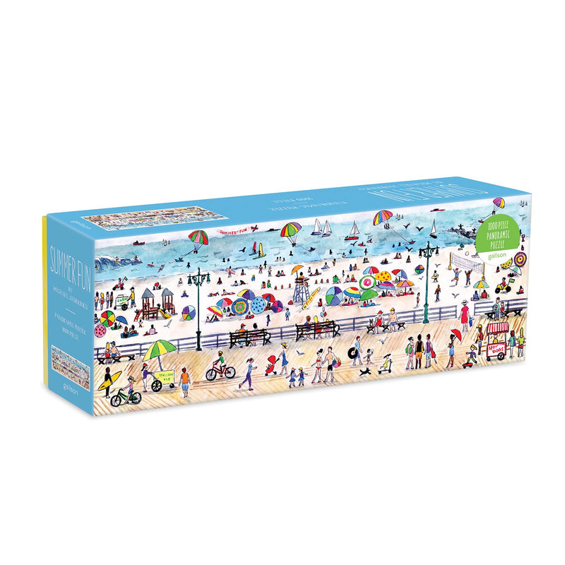 Michael Storrings Springtime at the Library 500 Piece Double-Sided Puzzle