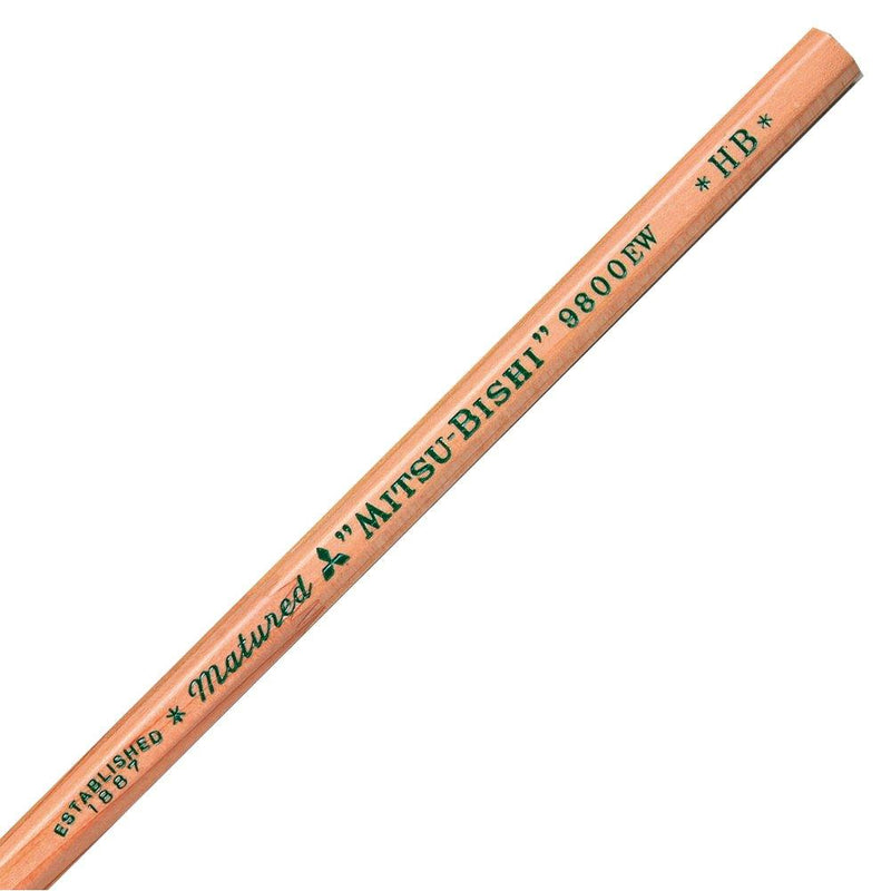 Mitsubishi Recycled Pencil 9800ew Hb 12pcs