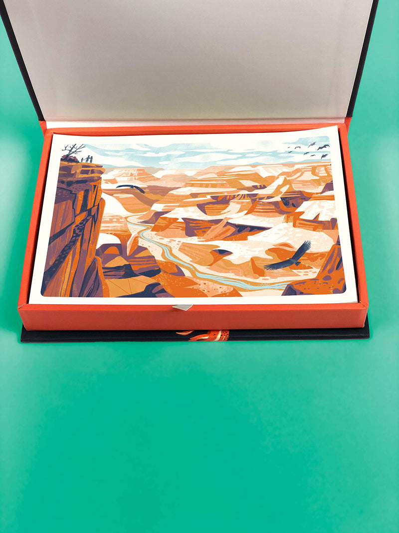 National Parks of the USA Postcards
