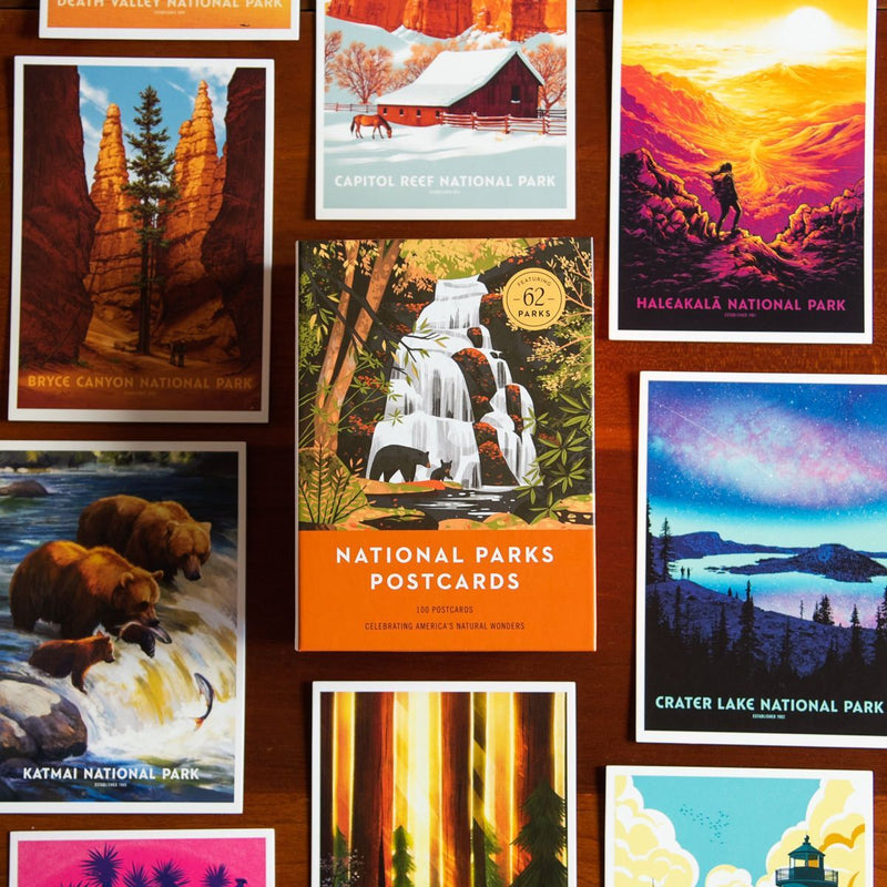 National Parks postcards