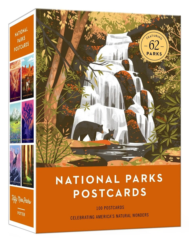 National Parks postcards