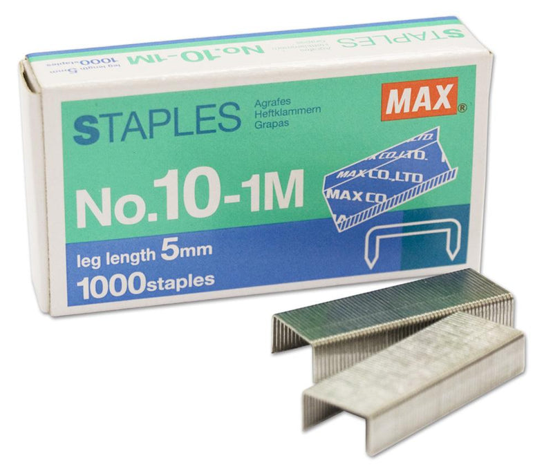 Pack of 2 No.10-1M Staples Pins