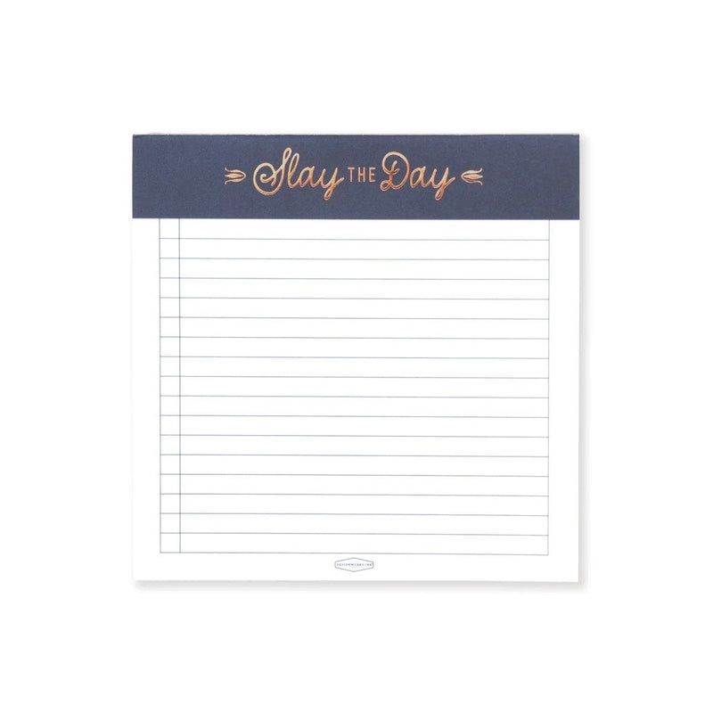 Note Pad-Slay The Day