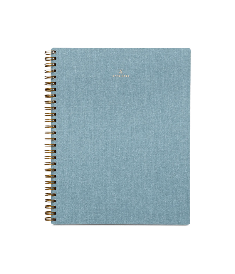 Notebook - Chambray Blue