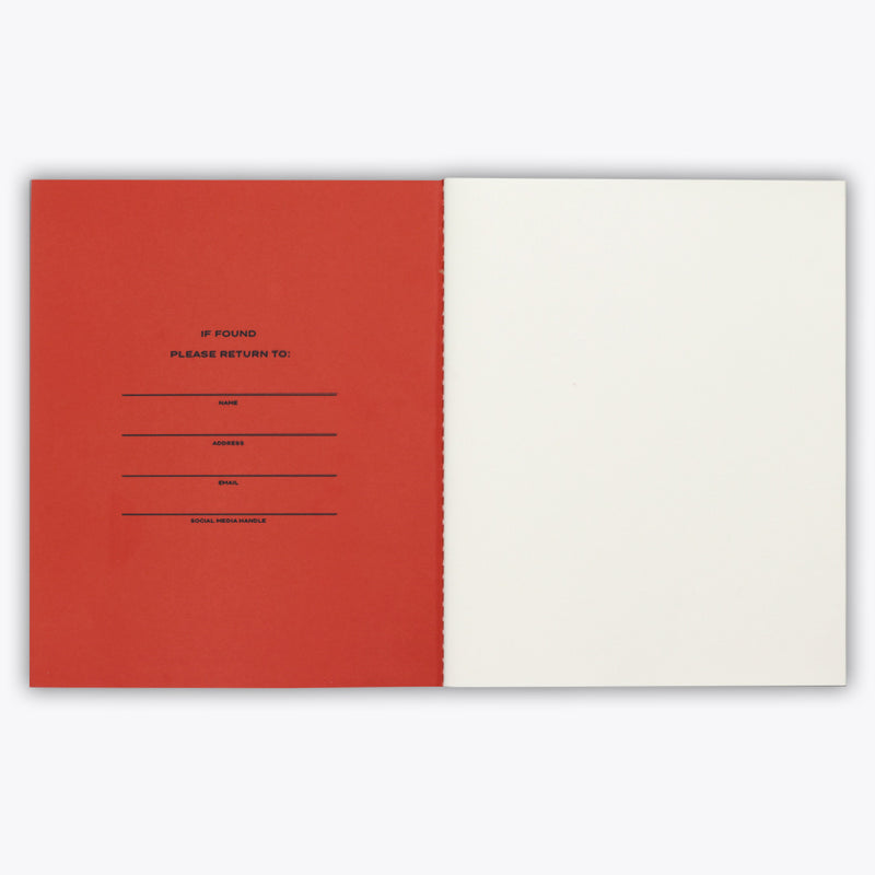 Notes Classic Journal Red/Pink