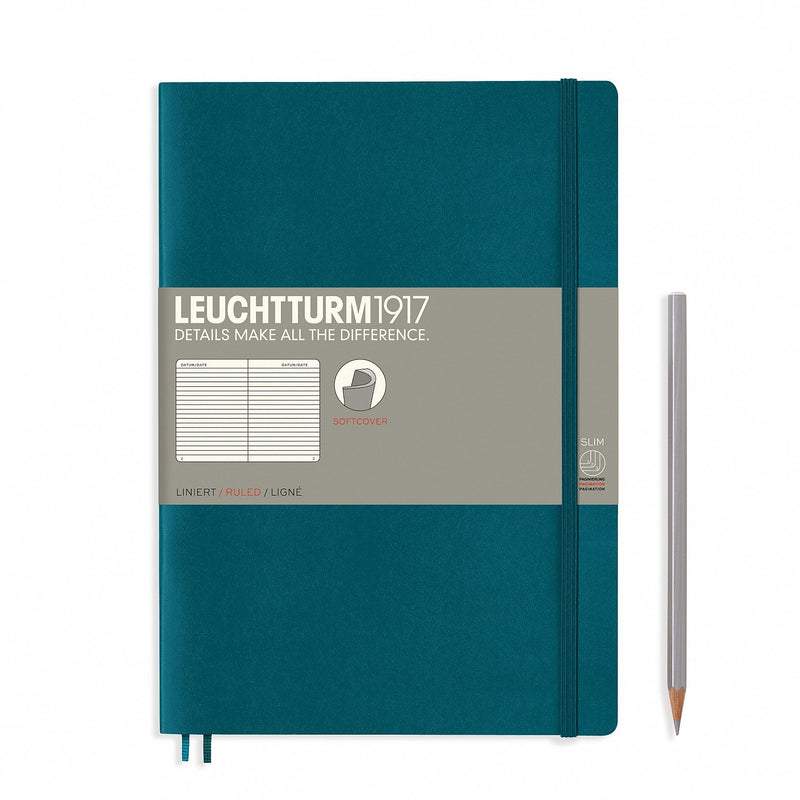 Notebook Composition (B5), Softcover, 123 Numbered Pages