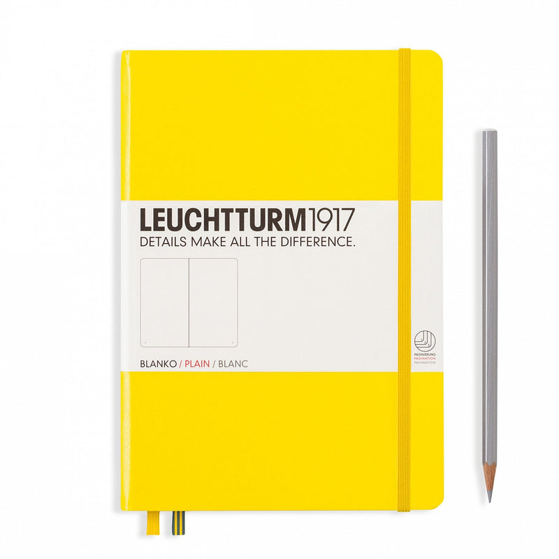 Notebook Medium (A5) Hardcover,Lemon