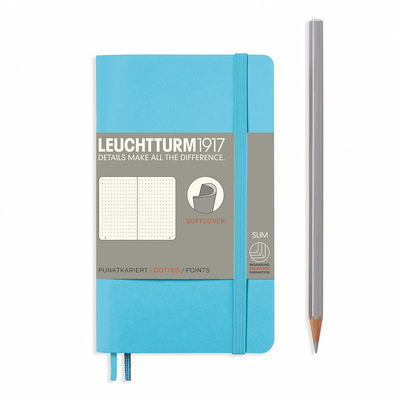 Notebook Pocket (A6), Softcover, 123 Numbered Pages