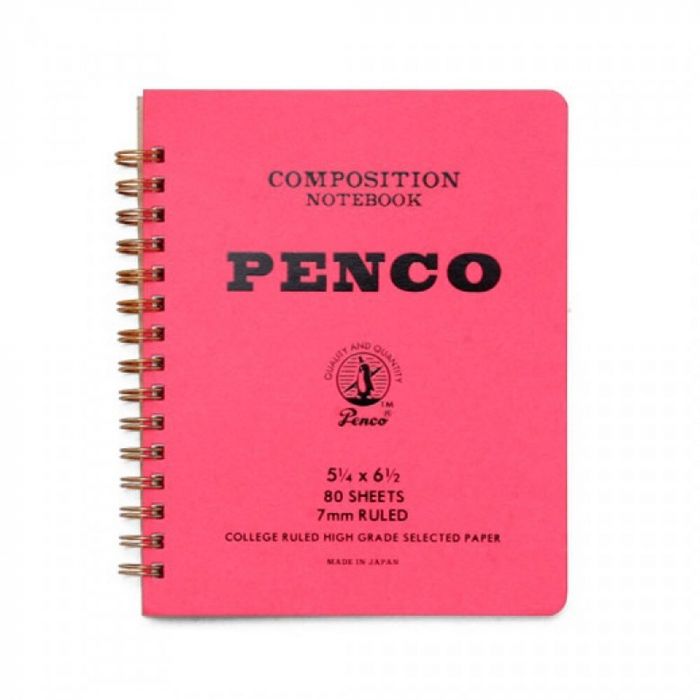 Penco Composition Notebook Pink