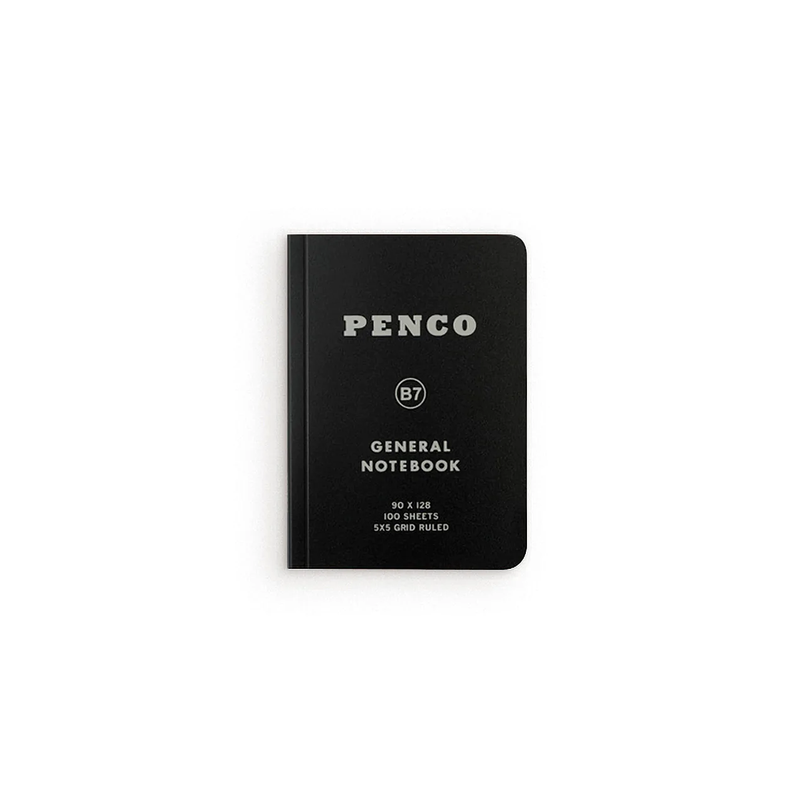 Penco Notebook B7 Black