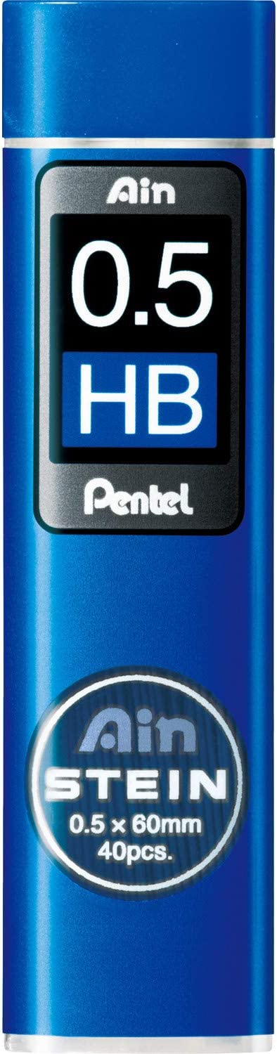 Pentel Mechanical Pencil Lead, Ain Stein, 0.7mm/0.5mm