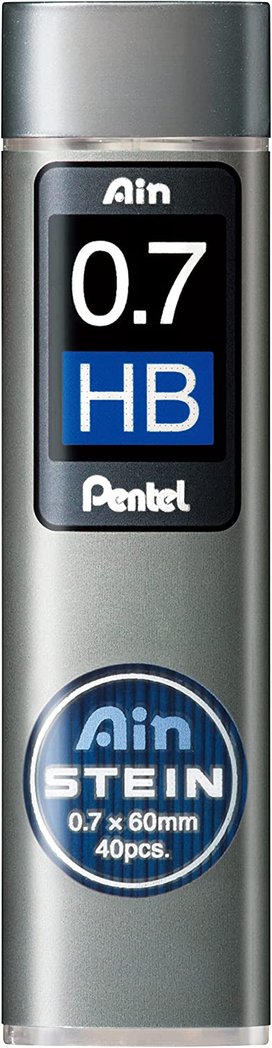 Pentel Mechanical Pencil Lead, Ain Stein, 0.7mm/0.5mm