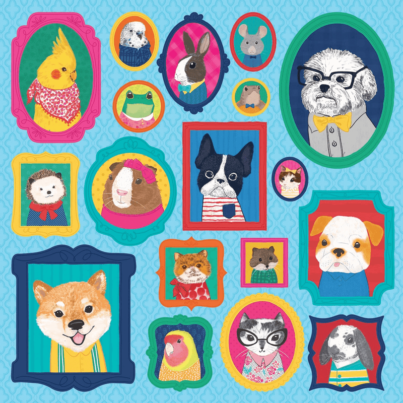 Pet Portraits 500 Piece Family Puzzle