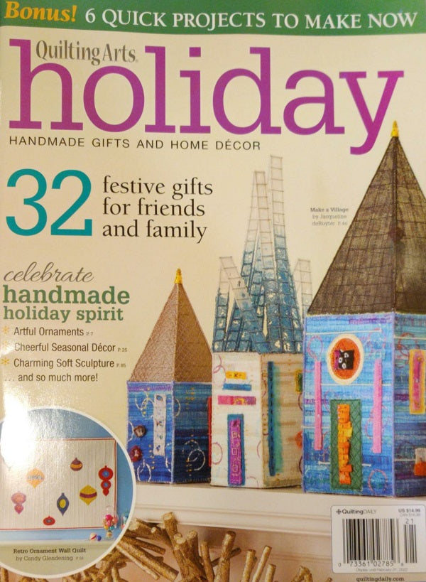 quilting arts holiday magazine issue 21