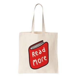 Read More Tote Bag - Red