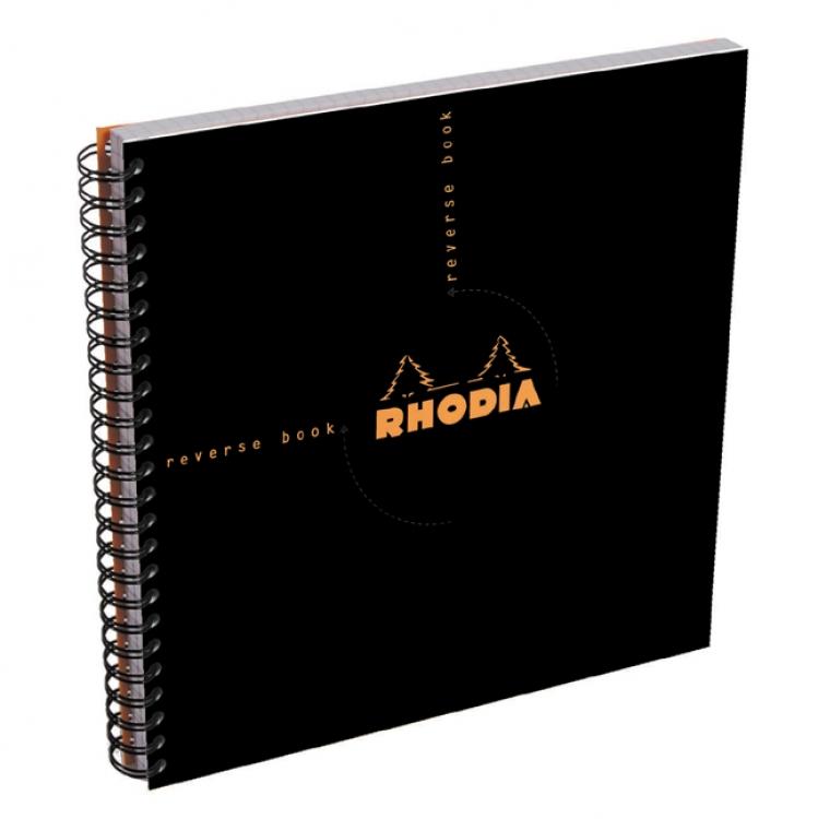 Reverse Books & Dot Book-Black(GRAPH 8X8)